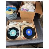Vintage 45 RPM Record Collection
