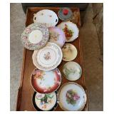Assorted Porcelain Dessert And Charger Plates