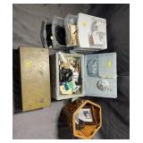 Sewing Box With Pins, Buttons And Notions
