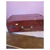 Wood Hinged Storage Chest