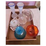 Assorted Vintage Porcelain and Glassware