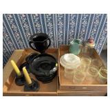 Black Amethyst Glassware and More