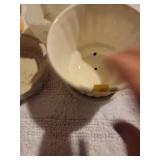 Cream Colored Ceramic Planter Assortment