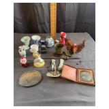 Metal Trinkets, Souvenir Dish And Daguerreotype Ca