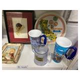 Plastic Mugs, Disney Tray, Plastic Eggs