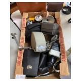 Vintage Camera Equimen; Brownie Camera, Poloroid