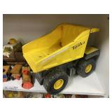 Tonka Dump Truck, Nylant Pickup, Wooden Train