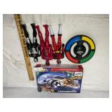 MarioKart Hot Wheels Track Set, Simon, 3-Figurines