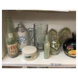 Glasses, Beer Mug, Coffee Pot, Cola Bottle