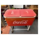 Coca-Cola Cooler w/Cart