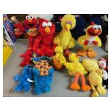 Sesame Chacters, Talking Elmo, Big Bird