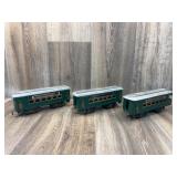 Qty 3 American Flyer Passenger Cars