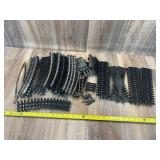 Qty 18 - Curved Track and misc. parts approx.