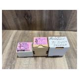 Qty 3 boxes, Topps Baseball Cards, 1989, 1990, 200