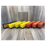 Qty 7 Kusan box cars