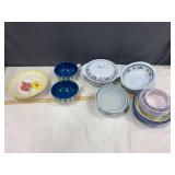 Glass and  Plastic Bowls N Serving bowls  Grape Vi