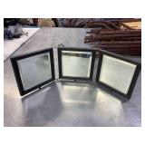 Vintage 3 Pane Folding Mirror