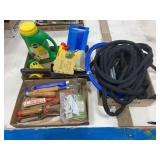 Trouble Light, Garden Hand Tools, Rain Gauge, Hose