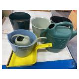 Trash Cans, Watering Can, Dust Pan