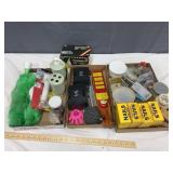 Go Duster, Bathroom Soap & Toothbrush,  Screws & N