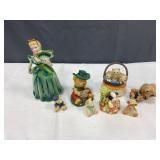 Figurines  Bears, Cats, St Pattys