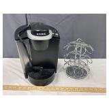 Keurig Coffee maker and Coffee Pod Holder
