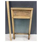 National Washboard Co. Glass Washboard No 860