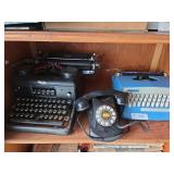 2 Typewriters, Telephone