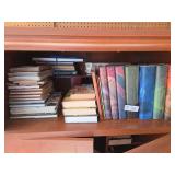 3 Shelves of Books in Cabinet Contents ONLY