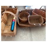4 Longaberger & Misc Baskets, Sunburst Cups
