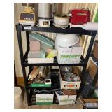 Plastic 4 Shelf Unit 36'x 18' x 52 H (No Content