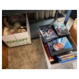 Box DVD's  China & Misc. Glassware