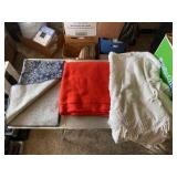 Bed & Misc. Linens & Throw Rug