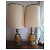 Pair of Lamps 35'H