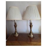 Pair of Lamps 30'H
