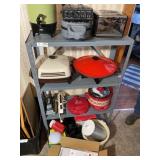 4 Tier Metal Shelf 30' x12' x 46'H  (No Content