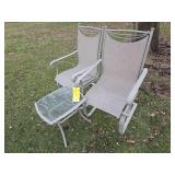 2 Lawn Chairs & Table