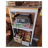 White Metal Shelf 31'x13'x54'H   NO CONTENTS
