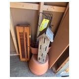 Wood Window Blindes, Plant Holders, Misc.