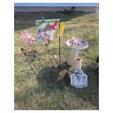 Lawn Ornaments, Bird Bath