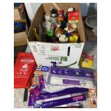 Cleaning Supplies w Swiffer Cloths & Fire Blanket