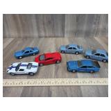 3 Matchbox & 2 Kinsmart Cars