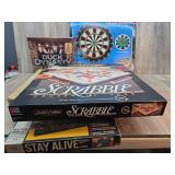 Duck Dynasty, Scrabble, Bristle Dard Board & Other