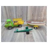 Tonka Truck , Nylint Boat & Trailer+B193