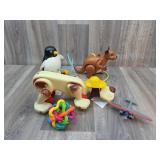 Walking Toys: Pengine, Dog & Kangaroo