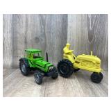 2 - Plastic Tractors 1:32 Scale