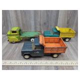 Wyandotte Truck, 2 Structo Dump Trucks