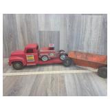 Buddy L Truck, Structo Trailer, Hublee Truck