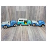 Tonka Jeeps (2) & Structo Jeep