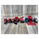 Assortment Cast & Plastic Tractors ERTL & Misc Mfg